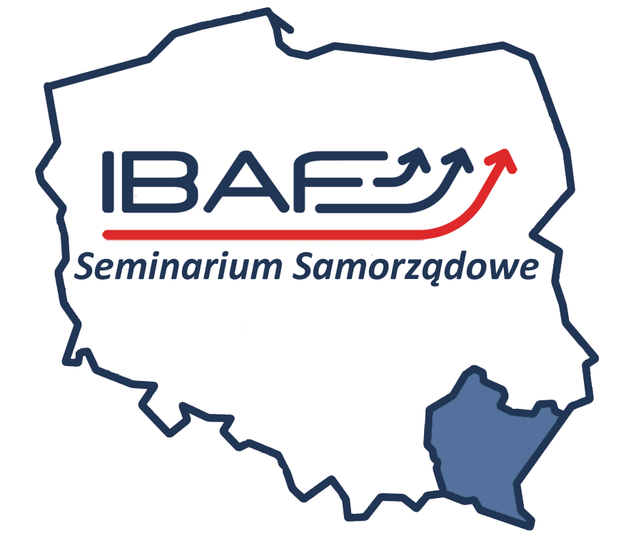 Logo IBAF Seminarium Samorządowe WSIiZ