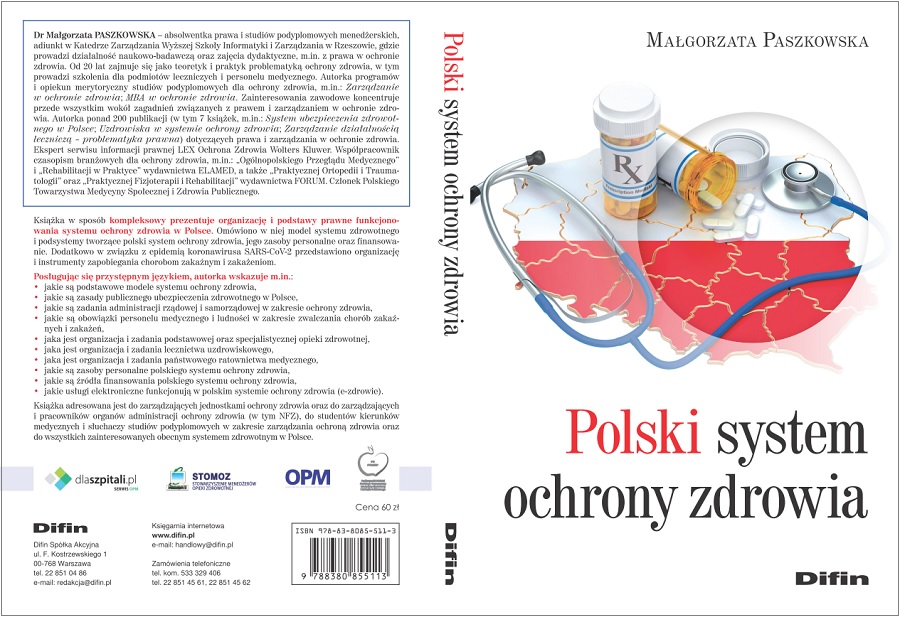 książka, ochrona zdrowia, Paszkowska