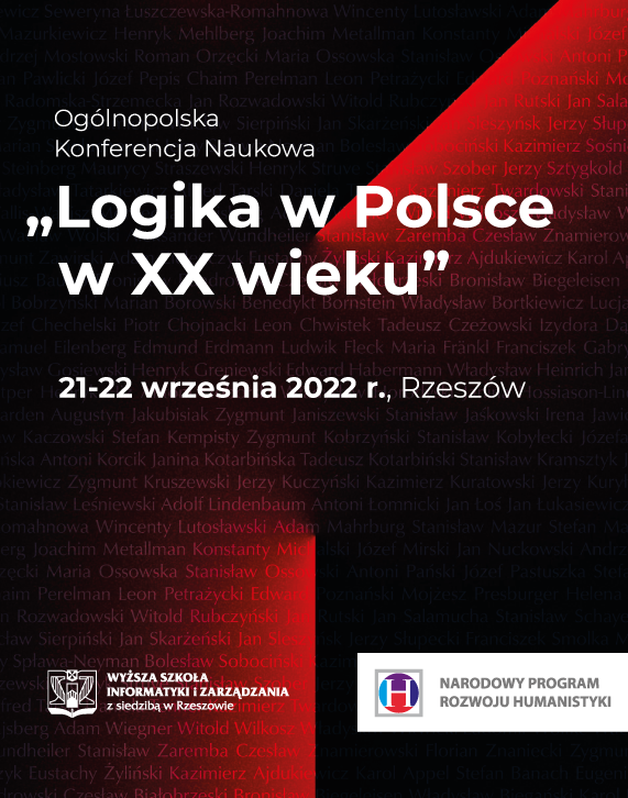 Paneliści: prof. Jan Woleński, dr Magdalena Hoły-Łuczaj, dr Andrew Schumann, prof. WSIiZ