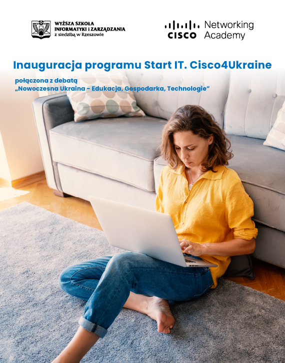 Inauguracja programu Start IT – Cisco4Ukraine połączona z debatą „Nowoczesna Ukraina – edukacja, gospodarka, technologie”