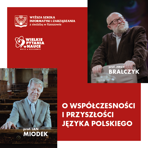 Profesorowie Jan Miodek i Jerzy Bralczyk o współczesności i przyszłości języka polskiego