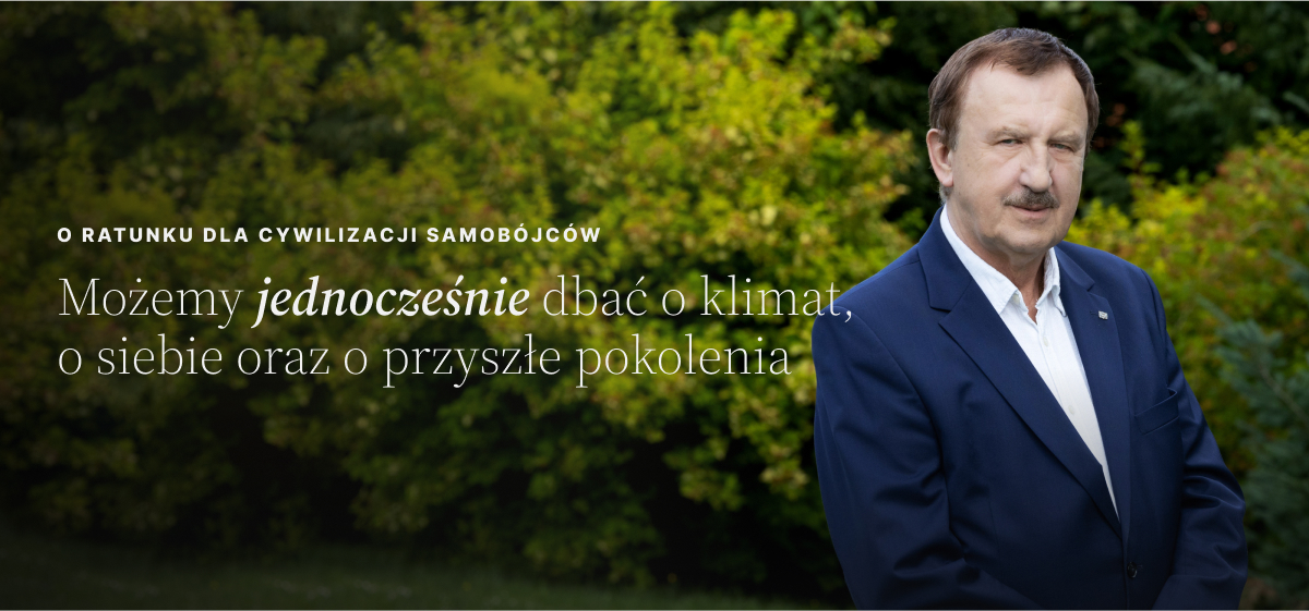 Prof. Tadeusz Pomianek i tytuł jego Zielonego bloga 