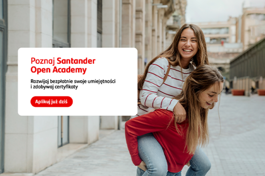 Aplikuj na bezpłatne kursy w ramach Stypendiów Santander #NeverStopLearning