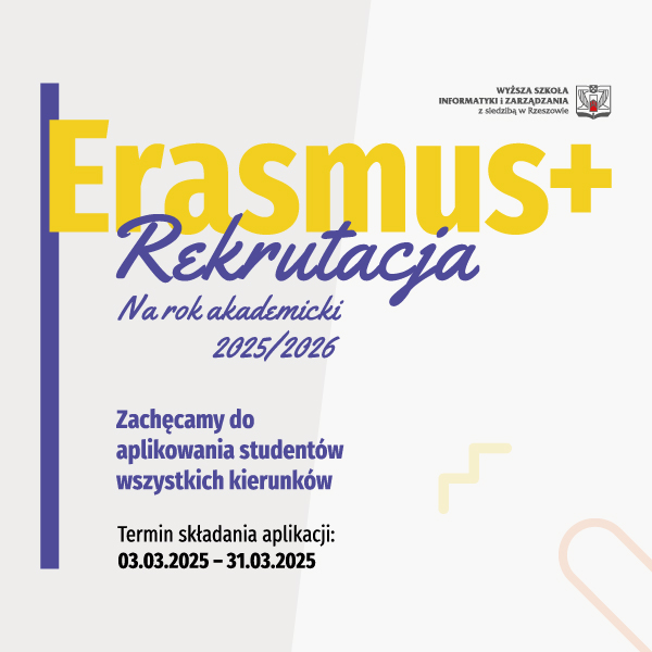 Wyjedź na studia za granicę – dołącz do programu Erasmus+