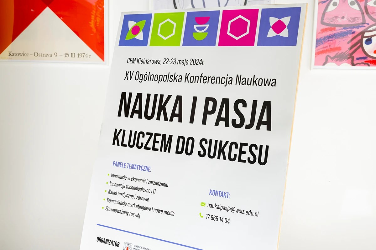 Nauka i Pasja - Kluczem do sukcesu - Plakat