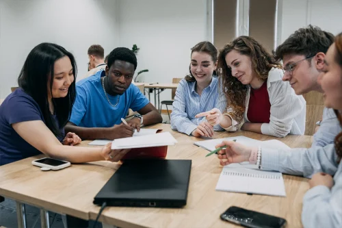 Students of Business Intelligence at UITM in Rzeszow