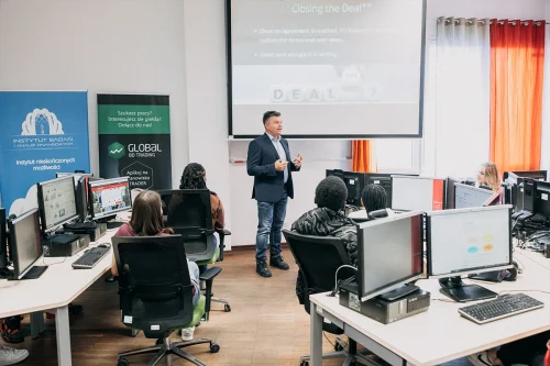 Students of Business Intelligence at UITM in Rzeszow