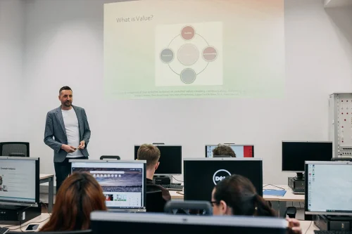Students of Business Intelligence at UITM in Rzeszow