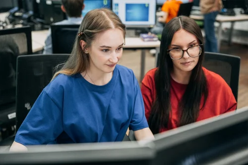 Students of Business Intelligence at UITM in Rzeszow
