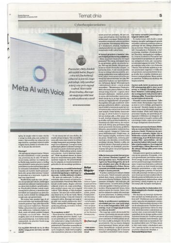 Artur Wojciechowski, WSIiZ Rzeszów, wywiad w mediach o cyberbezpieczeństwie