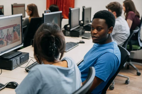Studenci Finansów i audytu wewnętrznego na studiach I stopnia we WSIiZ w Rzeszowie