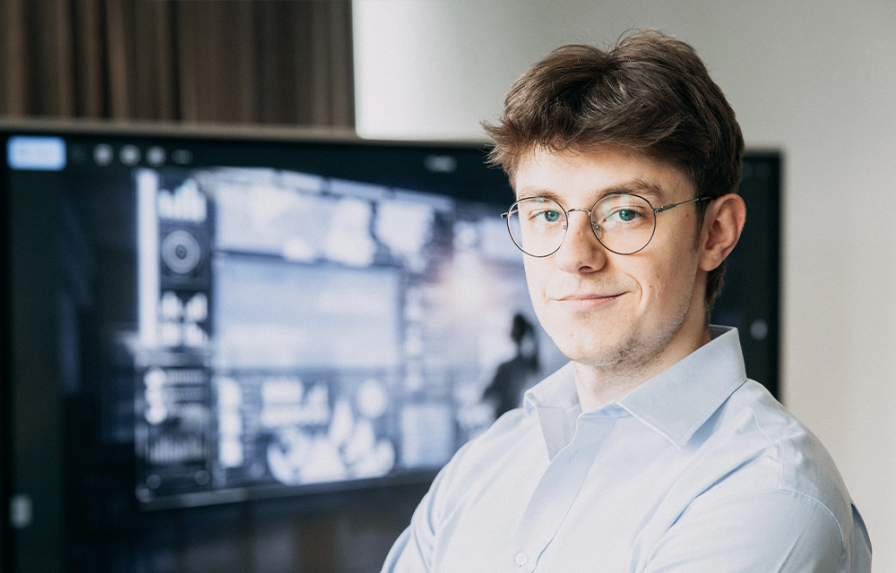 Student kierunki Manager CyberbezpieczenstwaI stopnia we WSIiZ w Rzeszowie
