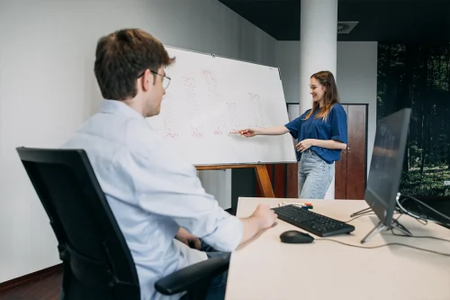 Studenci Manager cyberbezpieczeństwa I stopnia we WSIiZ w Rzeszowie