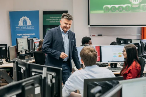 Studenci Manager cyberbezpieczeństwa I stopnia we WSIiZ w Rzeszowie