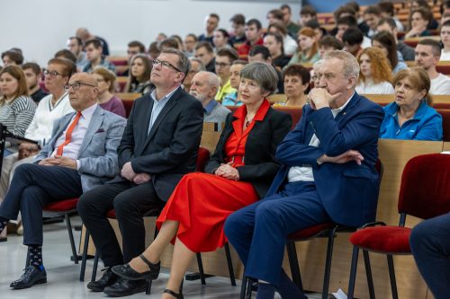 Wykład prof. Morawskiej - publiczność