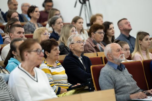 Wykład prof. Morawskiej - publiczność