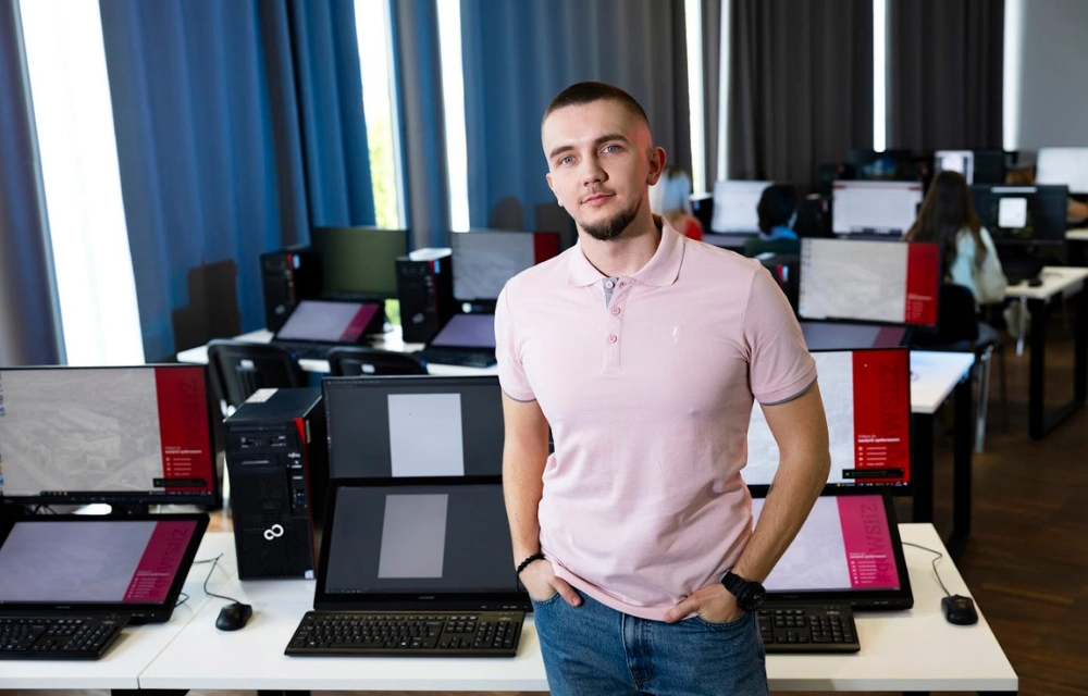 Student Grafiki komputerowej i produkcji multimedialnej we WSIiZ w Rzeszowie