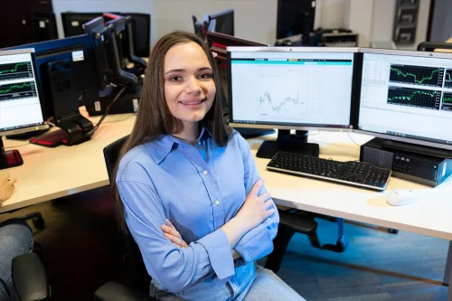 Studentka Analityki biznesowej i Big Data we WSIiZ w Rzeszowie