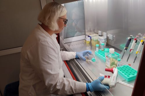 mgr Anna Filipek z Austrian Drug Screening Institute w Insbrucku