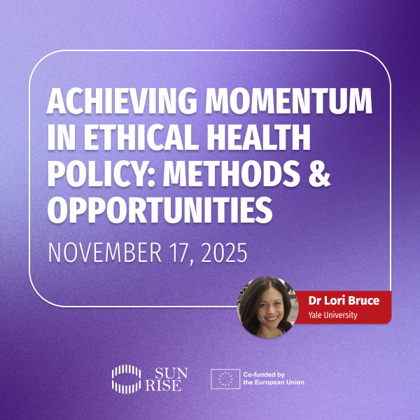 “Achieving Momentum in Ethical Health Policy: Methods &#038; Opportunities” – zapraszamy na wykład dr Lori Bruce