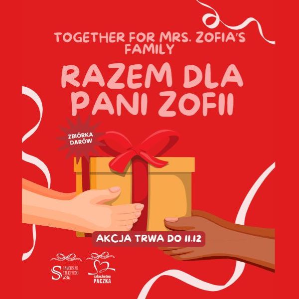Przygotujmy świąteczną „Szlachetną paczkę” dla Pani Zofii