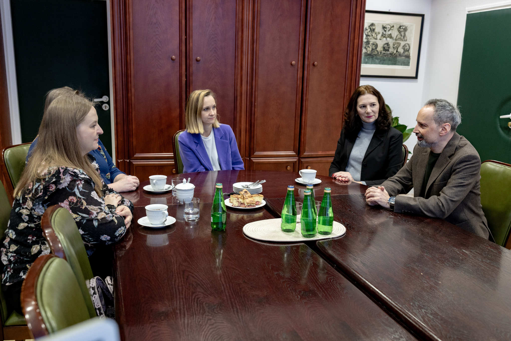 spotkanie przedstawicieli PMI i władzami WSIiZ