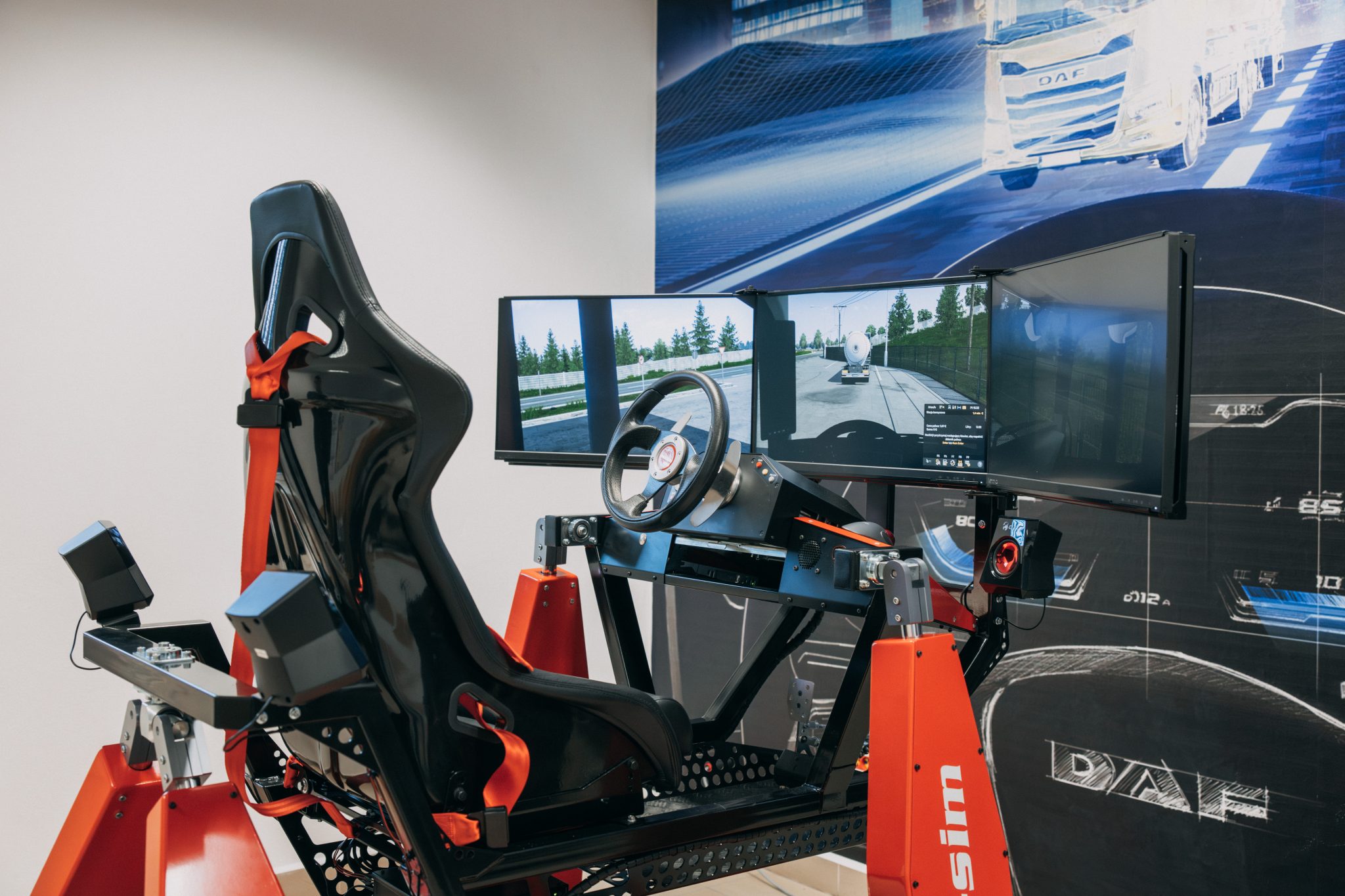 Zdjęcie Symulatora Jazdy