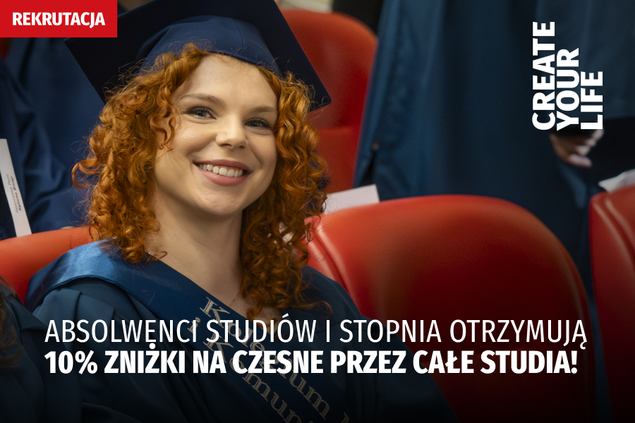 10 proc zniżnki w czesnym we WSIiZ