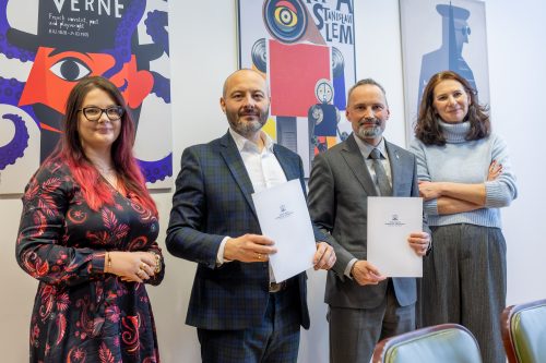 Podpisanie umowy z Ideo Force