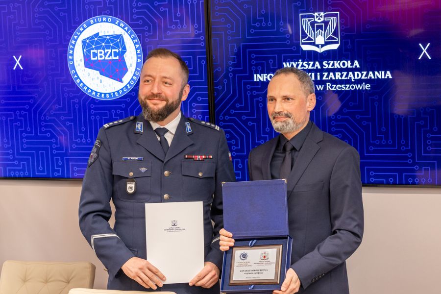 Podpisanie porozumienia między WSIiZ a CBZC