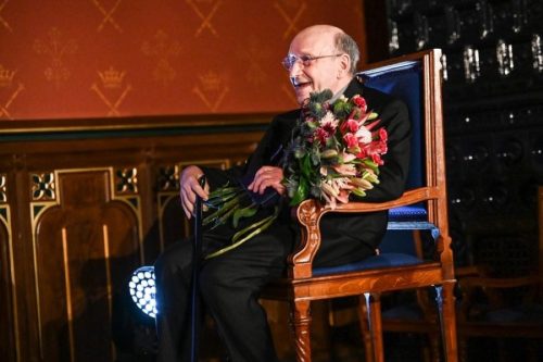 Ks.prof. Michał Heller fot. Anna Wojnar / Centrum Prasowe UJ