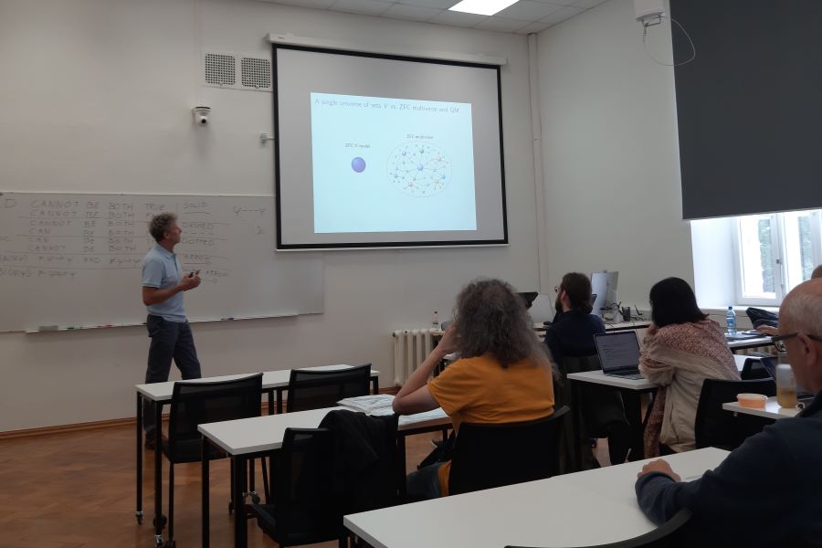 Prof. Jerzy Król na konferencji DIAGRAMS 2026 w Tallinnie