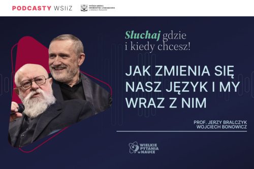prof. Jerzy Bralczyk i Wojciech Bonowicz