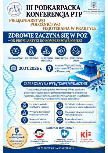 Plakat III konferencji PTP